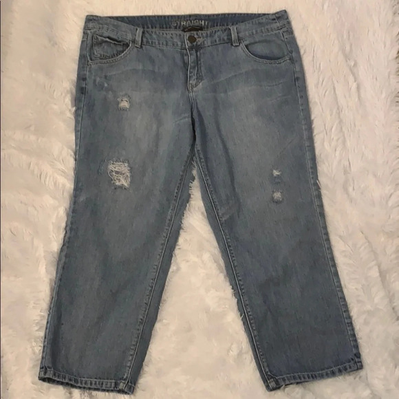 New York & Company Cropped Jeans size 14 - Picture 1 of 4